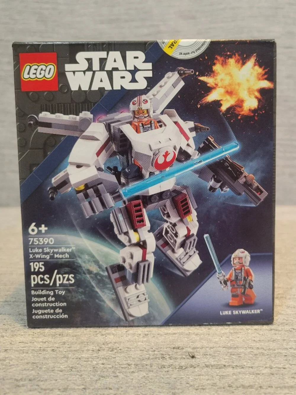 Lego Star Wars Luke Skywalker X-Wing Mech 75390